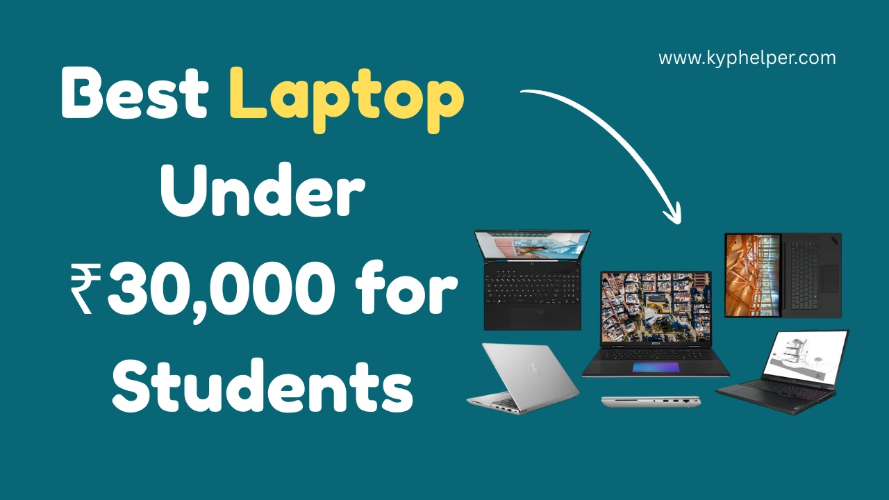 Best Laptop Under ₹30,000 for Students- All Rounder Performance (2026 Guide)