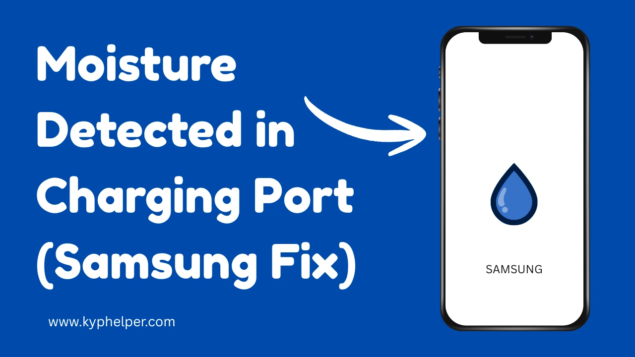 Moisture Detected in Charging Port but Phone Is Not Wet (Samsung Fix)