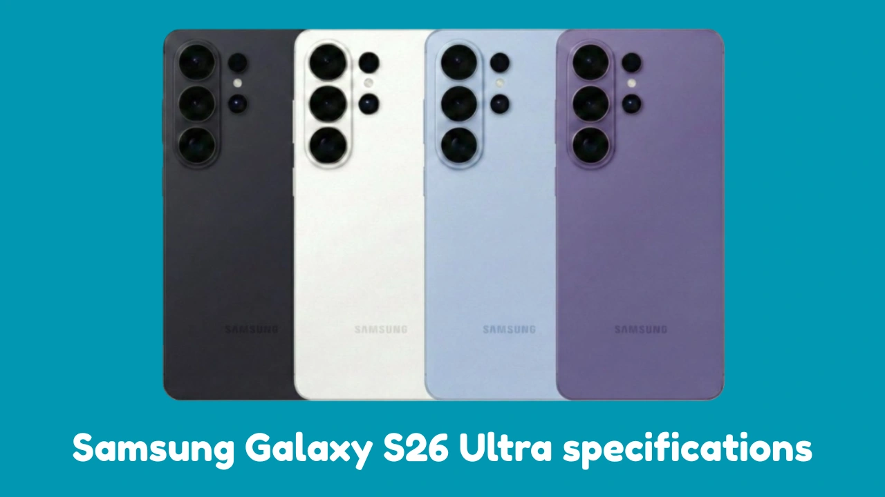 Samsung Galaxy S26 Ultra Specifications, Camera & Price in India