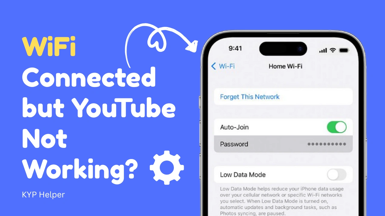 WiFi Connected but YouTube Not Working 7 Quick Fixes in 2026